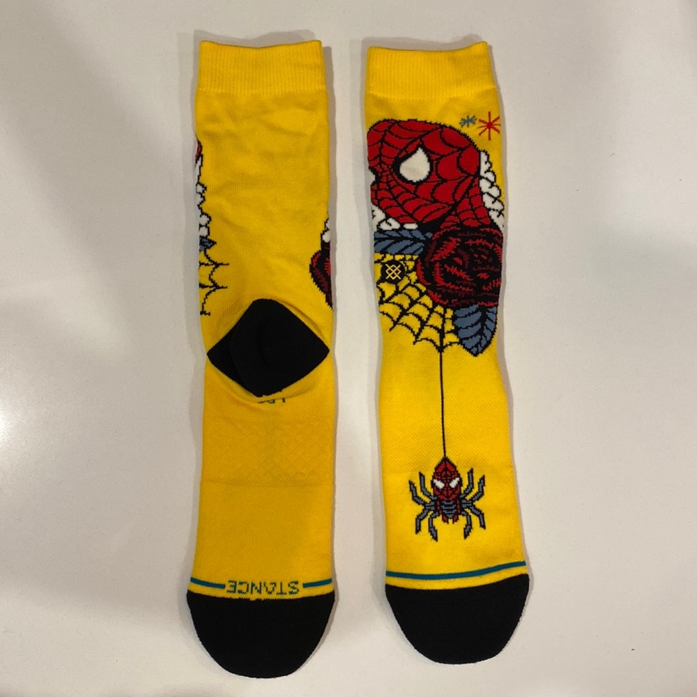 STANCE | Mens Spiderman Marvel Socks | NWOT | Large